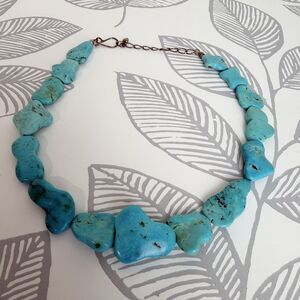Jay King DTR 925 Necklace Mine Finds Turquoise Silver